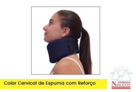 Colar Cervical de Espuma com Reforço